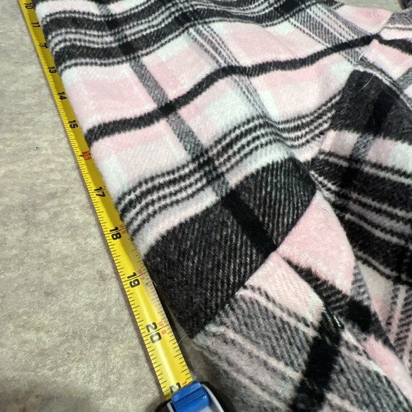 Women's Sabrina Lauren 3X Shacket  With Pockets Pink Black White Grey EUC - Picture 10 of 14